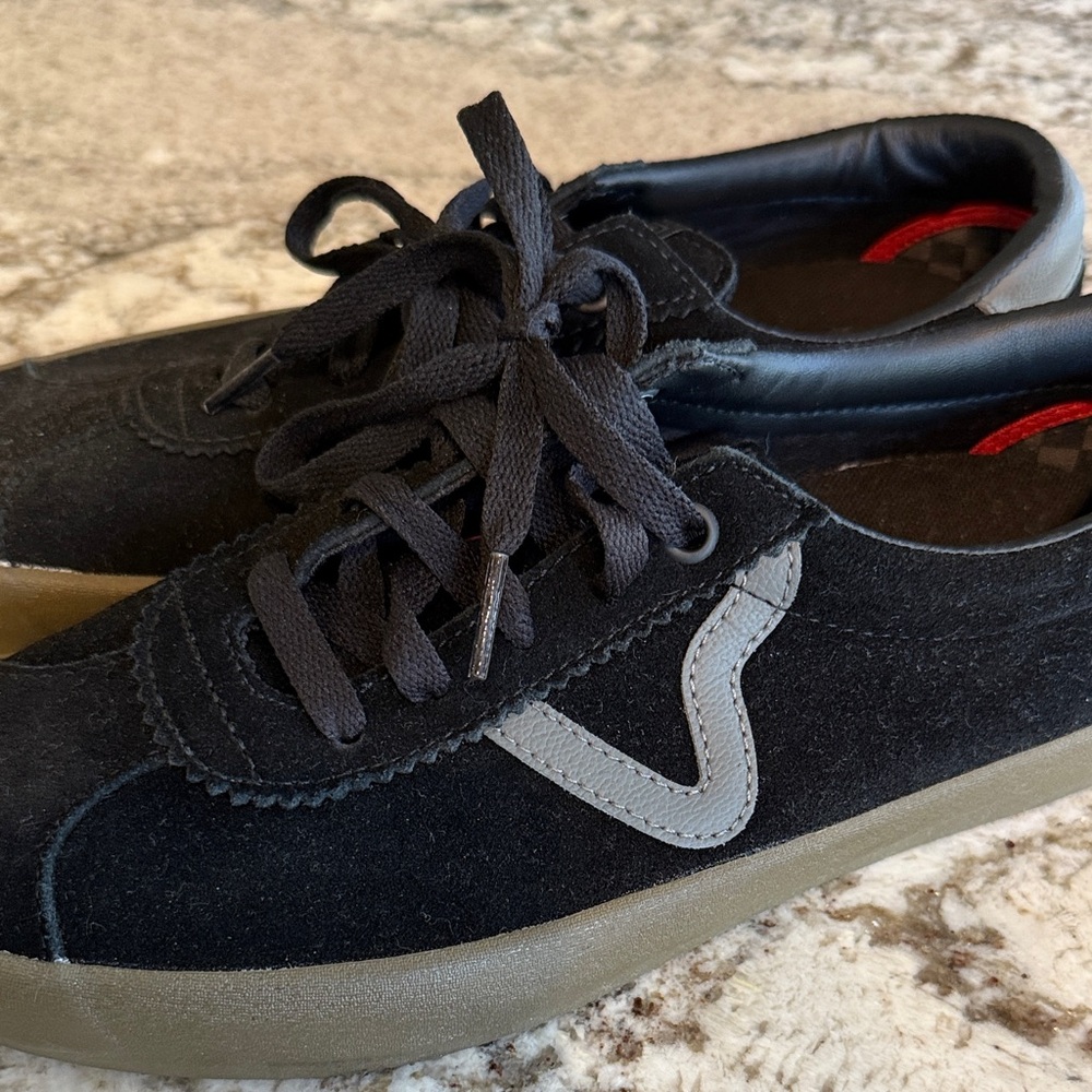 NWOT Vans Black and Gray Sneakers